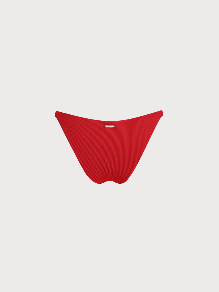 Women Knitted Nylon blended Bikini Bottoms Sustainable Bikinis - BERLOOK