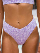 Women Knitted Nylon blended Bikini Bottoms Sustainable Bikinis - BERLOOK