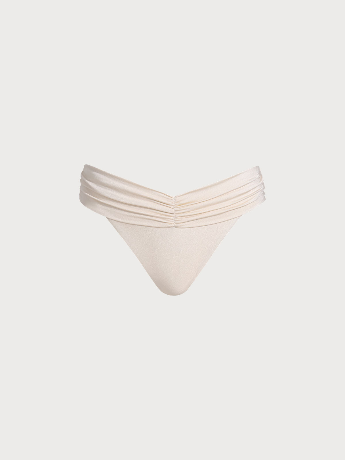 Women Knitted Nylon Blended Bikini Bottoms Sustainable Bikinis - BERLOOK