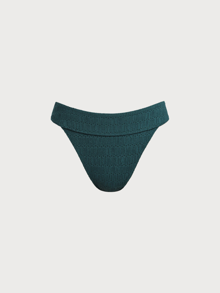 Women Knitted Nylon blended Bikini Bottoms Sustainable Bikinis - BERLOOK