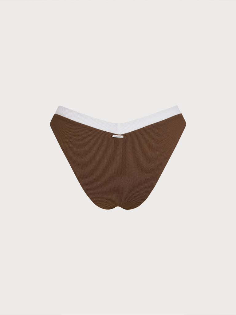 Women Knitted Nylon blended Bikini Bottoms Sustainable Bikinis - BERLOOK
