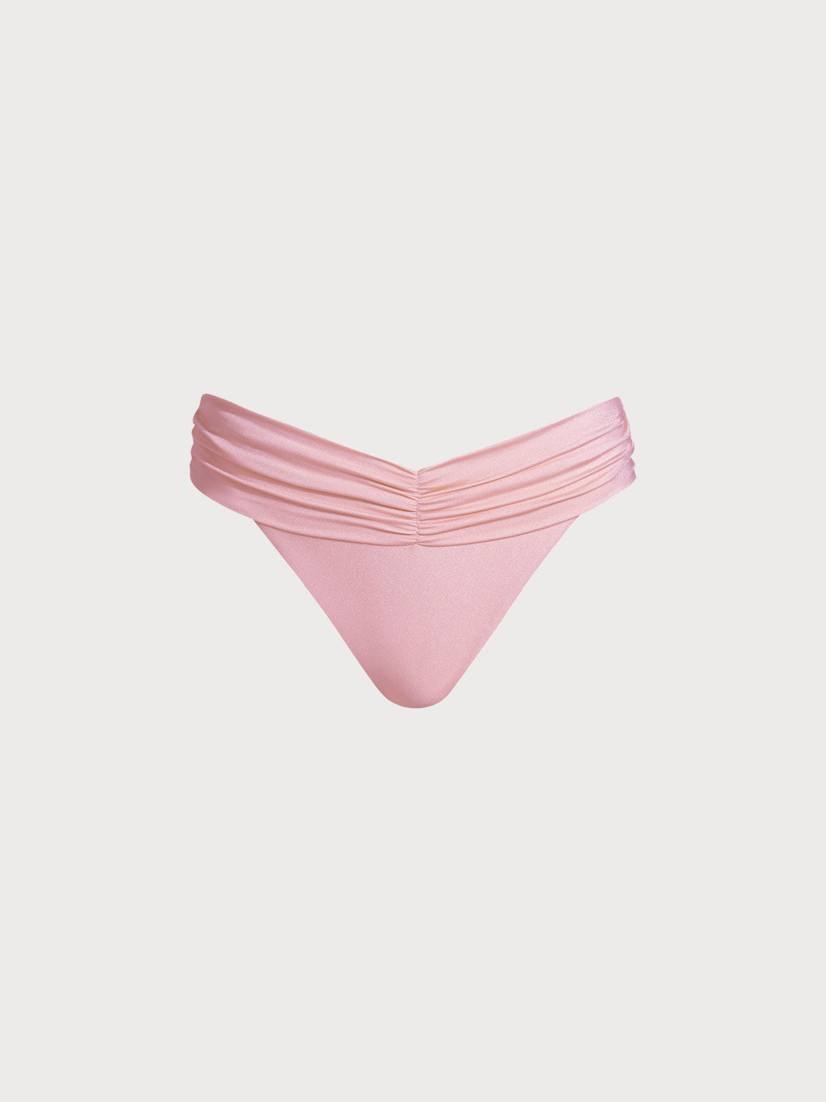 Women Knitted Nylon Blended Bikini Bottoms Sustainable Bikinis - BERLOOK