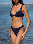 Women Knitted Nylon blended Bikini Bottoms Sustainable Bikinis - BERLOOK