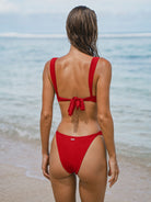 Women Knitted Nylon blended Bikini Bottoms Sustainable Bikinis - BERLOOK