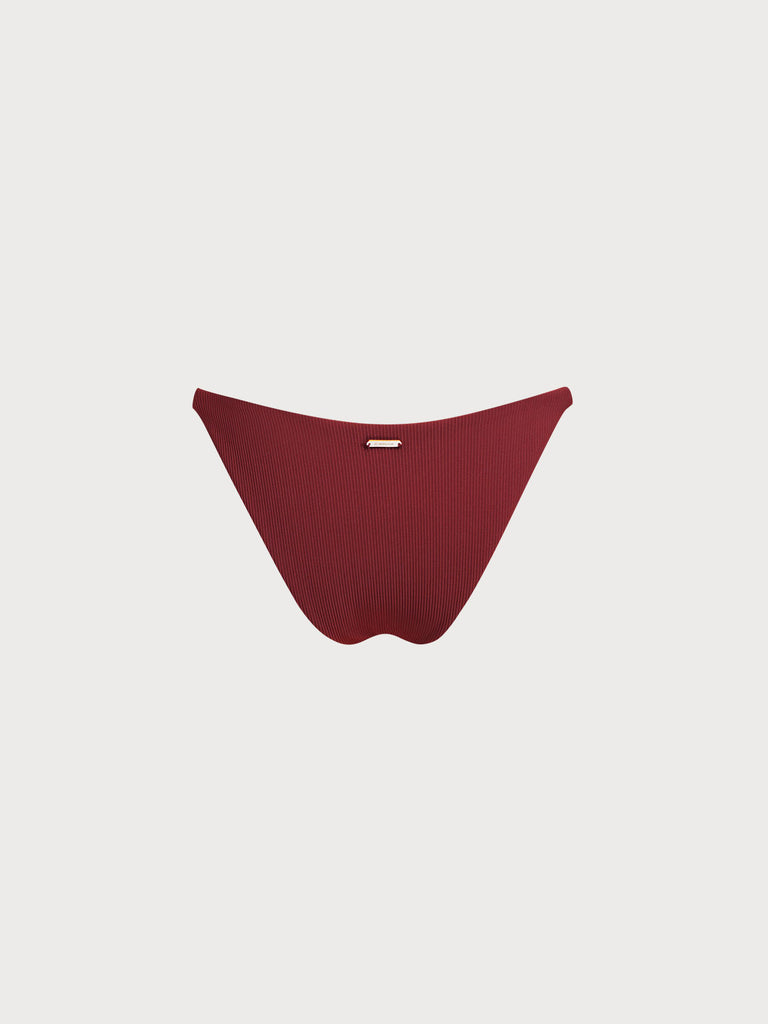 Women Knitted Nylon blended Bikini Bottoms Sustainable Bikinis - BERLOOK