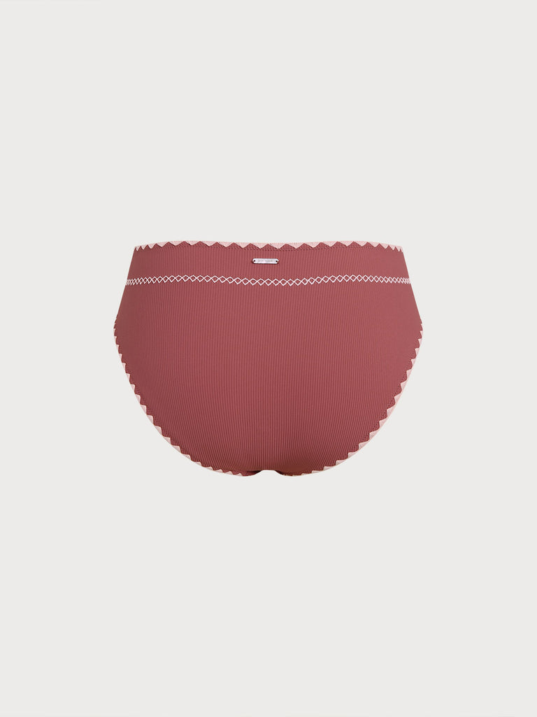 Women Knitted Nylon blended Bikini Bottoms Sustainable Bikinis - BERLOOK