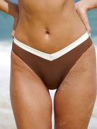 Women Knitted Nylon blended Bikini Bottoms Sustainable Bikinis - BERLOOK