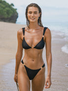 Women Knitted Nylon blended Bikini Bottoms Sustainable Bikinis - BERLOOK