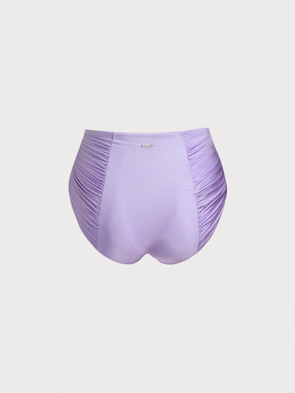 Women Knitted Nylon Blended Bikini Bottoms Sustainable Plus Size Bikinis - BERLOOK