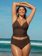 Women Knitted Nylon blended Bikini Bottoms Sustainable Plus Size Bikinis - BERLOOK