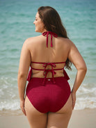 Women Knitted Nylon blended Bikini Bottoms Sustainable Plus Size Bikinis - BERLOOK