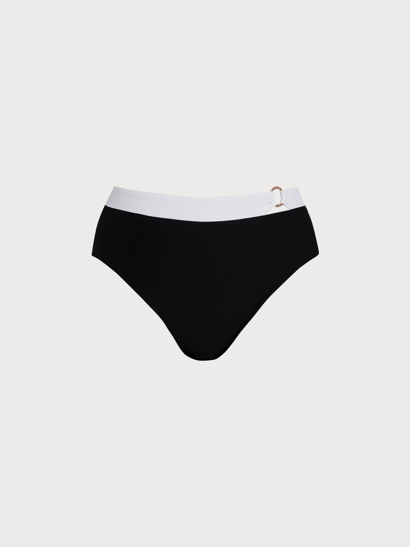Women Knitted Nylon blended Bikini Tops Black Sustainable Plus Size Bikinis - BERLOOK