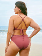 Women Knitted Nylon blended Bikini Tops Sustainable Bikinis - BERLOOK