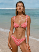 Women Knitted Nylon Blended Bikini Tops Sustainable Bikinis - BERLOOK