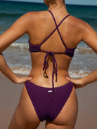 Women Knitted Nylon blended Bikini Tops Sustainable Bikinis - BERLOOK