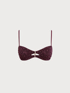 Women Knitted Nylon blended Bikini Tops Sustainable Bikinis - BERLOOK