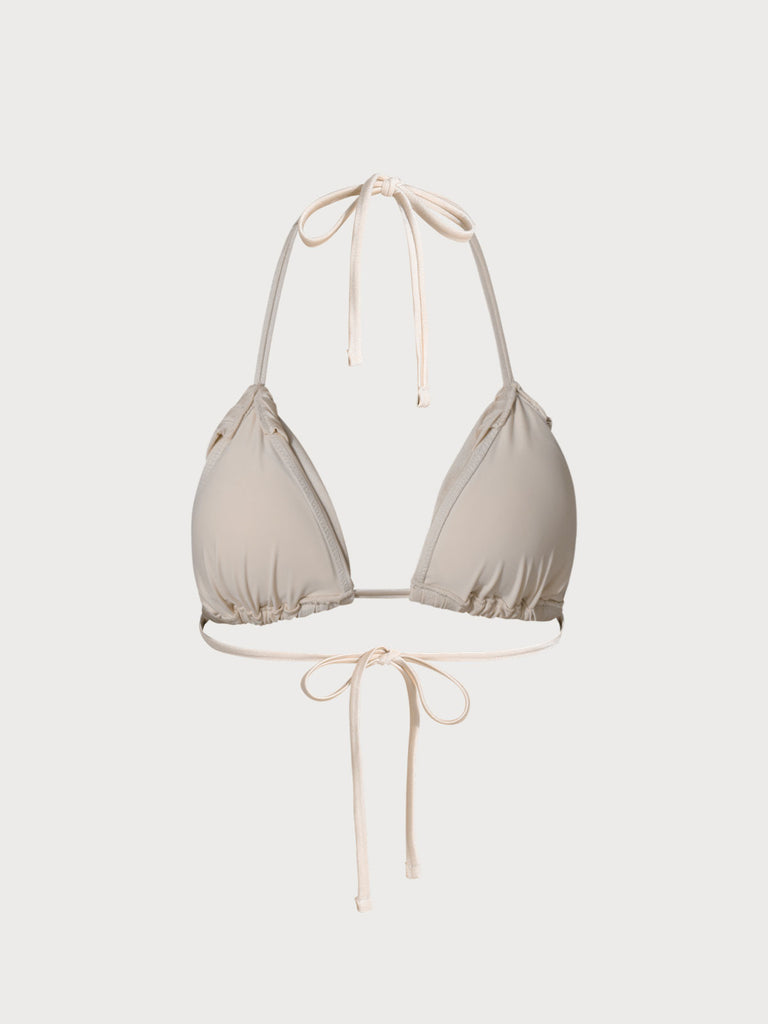 Women Knitted Nylon Blended Bikini Tops Sustainable Bikinis - BERLOOK