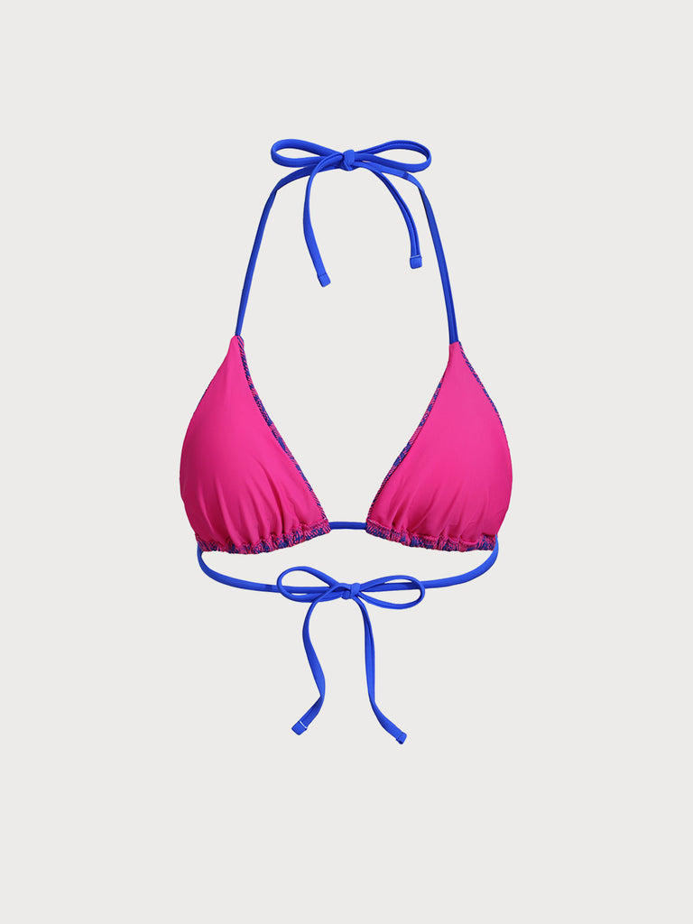 Women Knitted Nylon Blended Bikini Tops Sustainable Bikinis - BERLOOK