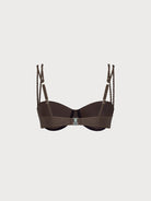 Women Knitted Nylon Blended Bikini Tops Sustainable Bikinis - BERLOOK