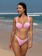 Women Knitted Nylon blended Bikini Tops Sustainable Bikinis - BERLOOK