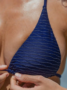 Women Knitted Nylon blended Bikini Tops Sustainable - BERLOOK