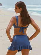 Women Knitted Nylon Blended Bikini Tops Sustainable Bikinis - BERLOOK