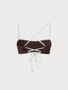 Women Knitted Nylon blended Bikini Tops Sustainable Bikinis - BERLOOK