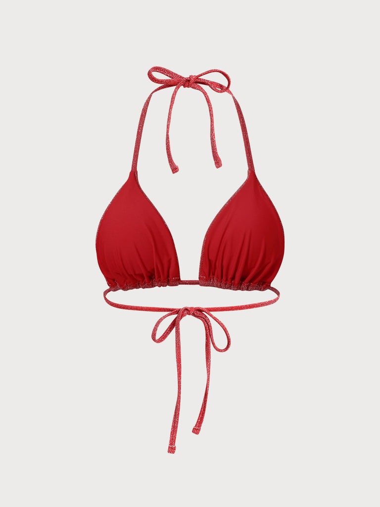 Women Knitted Nylon blended Bikini Tops Sustainable Bikinis - BERLOOK