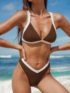 Women Knitted Nylon blended Bikini Tops Sustainable Bikinis - BERLOOK