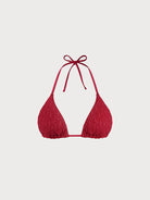Women Knitted Nylon blended Bikini Tops Sustainable Bikinis - BERLOOK
