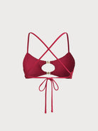 Women Knitted Nylon blended Bikini Tops Sustainable Bikinis - BERLOOK