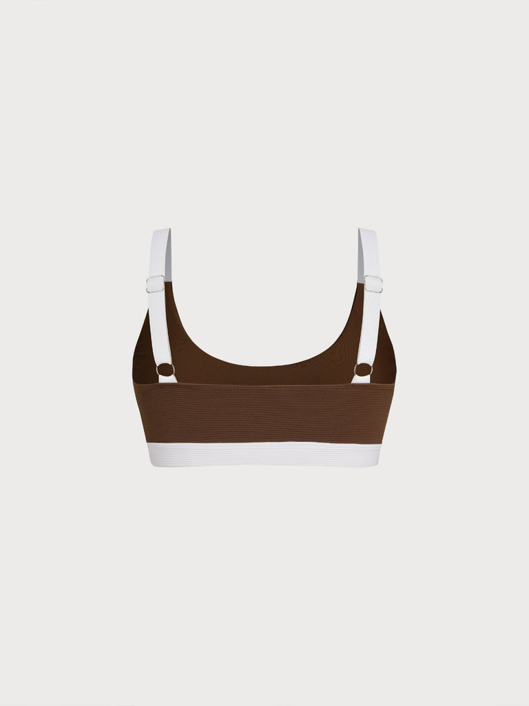 Women Knitted Nylon blended Bikini Tops Sustainable Bikinis - BERLOOK