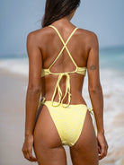 Women Knitted Nylon blended Bikini Tops Sustainable Bikinis - BERLOOK