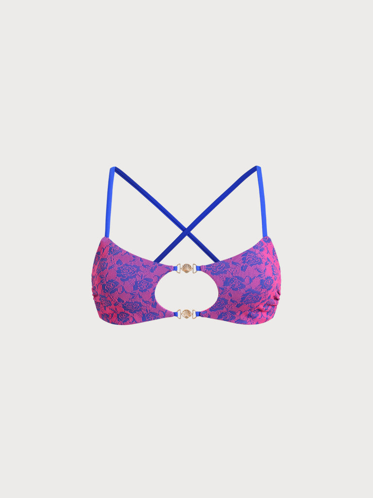 Women Knitted Nylon Blended Bikini Tops Sustainable Bikinis - BERLOOK