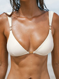 Women Knitted Nylon blended Bikini Tops Sustainable Bikinis - BERLOOK