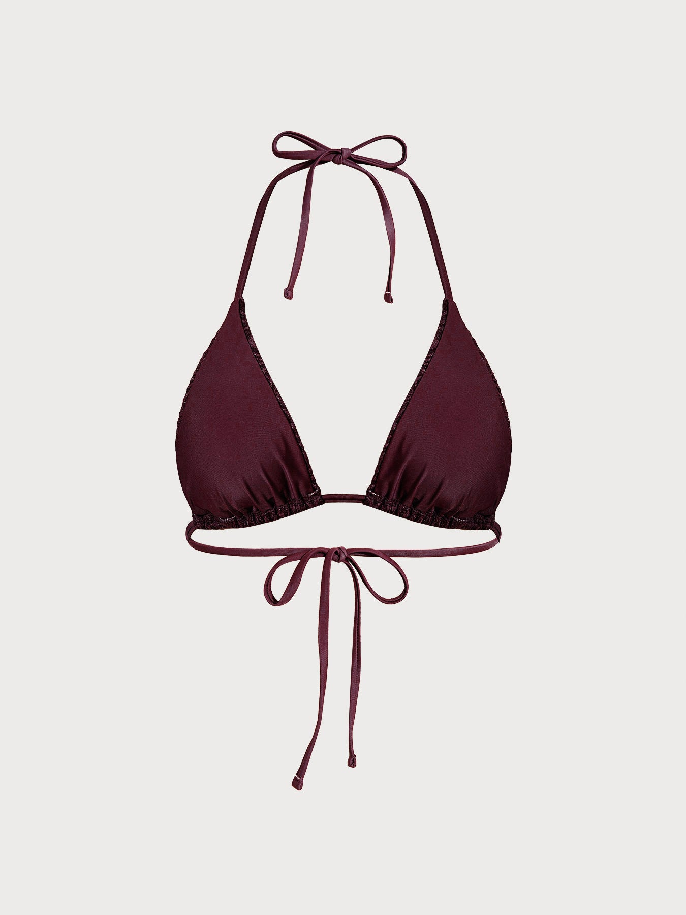 Women Knitted Nylon blended Bikini Tops Sustainable Bikinis - BERLOOK