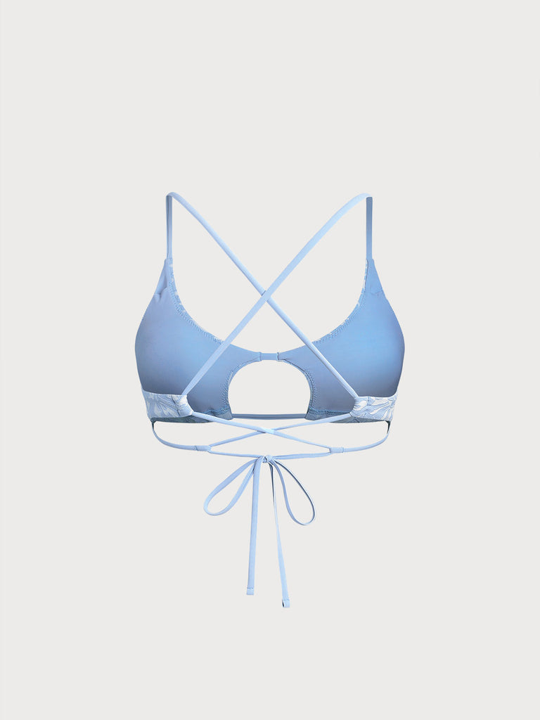 Women Knitted Nylon blended Bikini Tops Sustainable Bikinis - BERLOOK