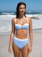 Women Knitted Nylon blended Bikini Tops Sustainable Bikinis - BERLOOK