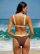 Women Knitted Nylon blended Bikini Tops Sustainable Bikinis - BERLOOK