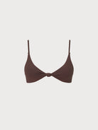Women Knitted Nylon blended Bikini Tops Sustainable Bikinis - BERLOOK