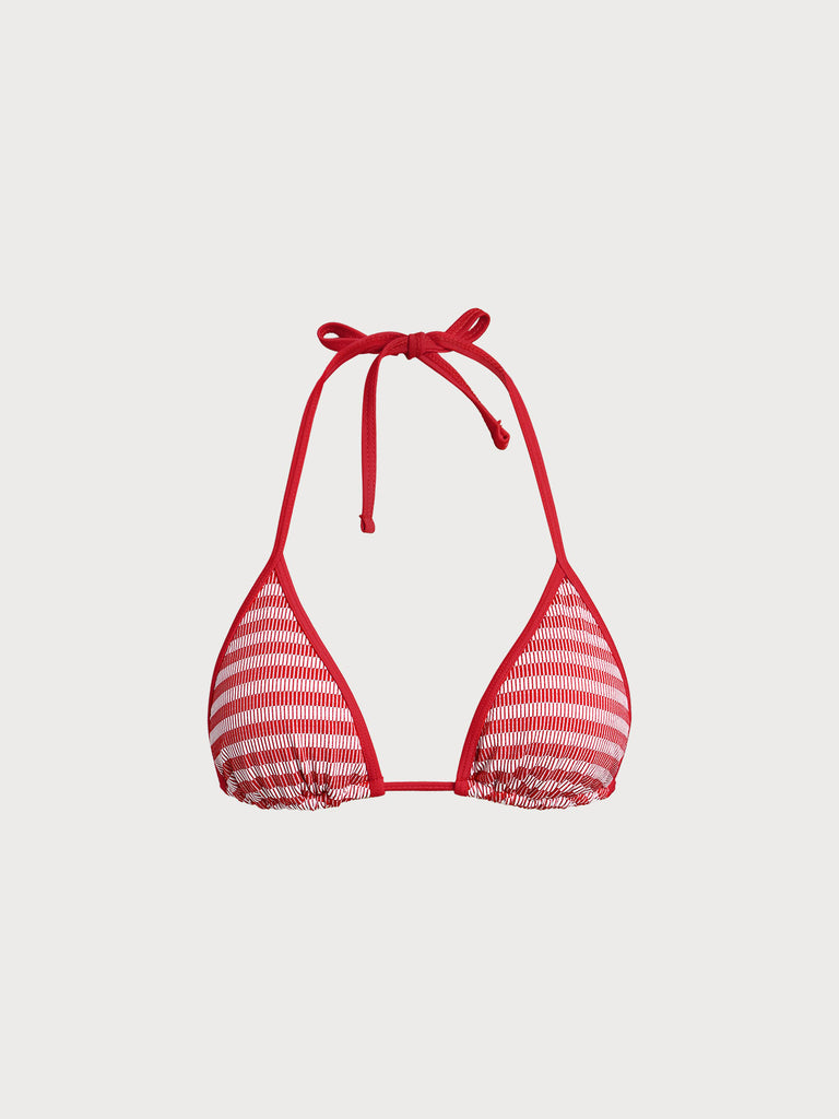 Women Knitted Nylon Blended Bikini Tops Sustainable Bikinis - BERLOOK