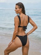 Women Knitted Nylon blended Bikini Tops Sustainable Bikinis - BERLOOK