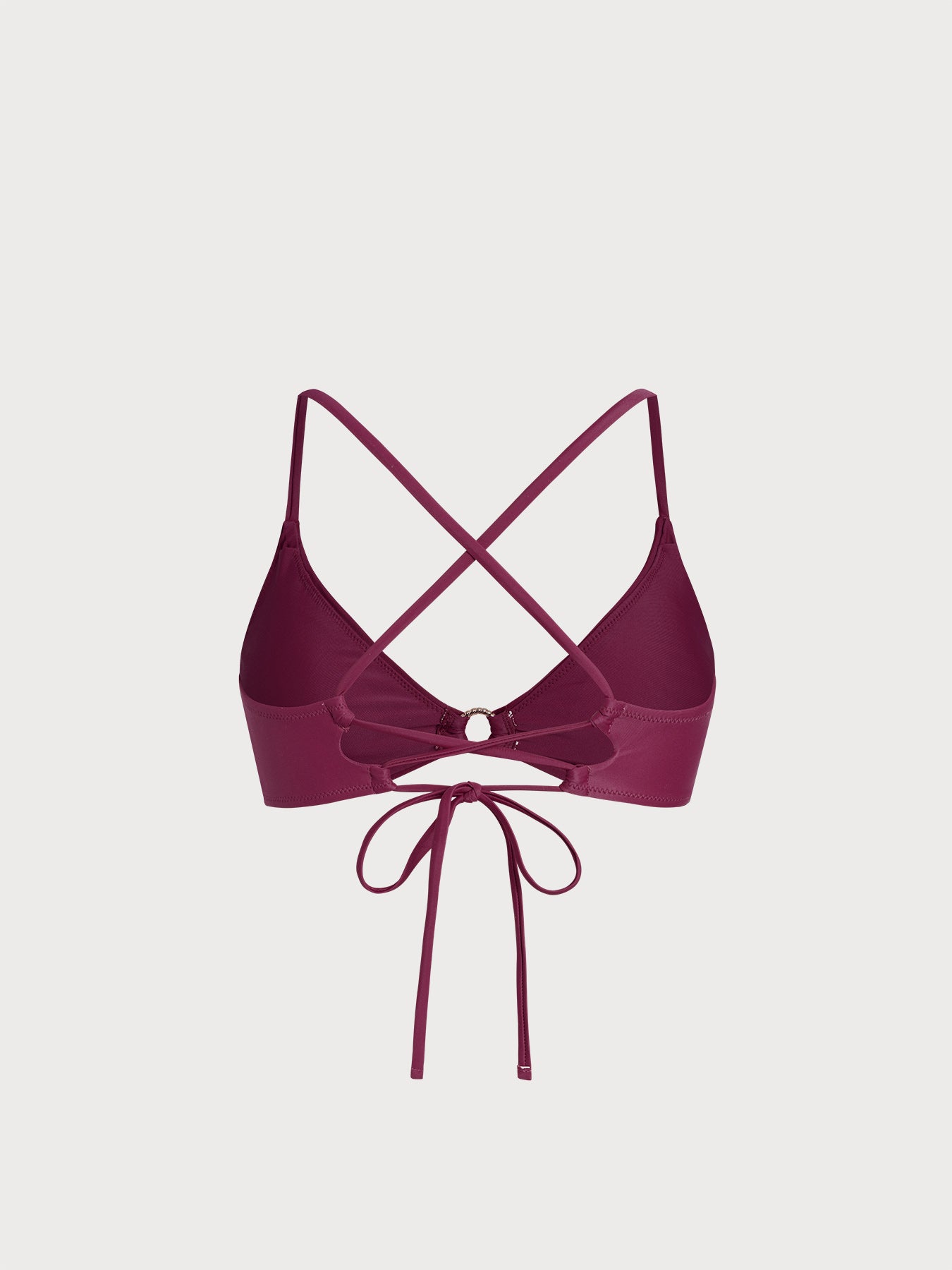 Women Knitted Nylon blended Bikini Tops Sustainable Bikinis - BERLOOK