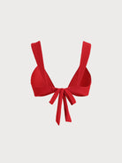 Women Knitted Nylon blended Bikini Tops Sustainable Bikinis - BERLOOK