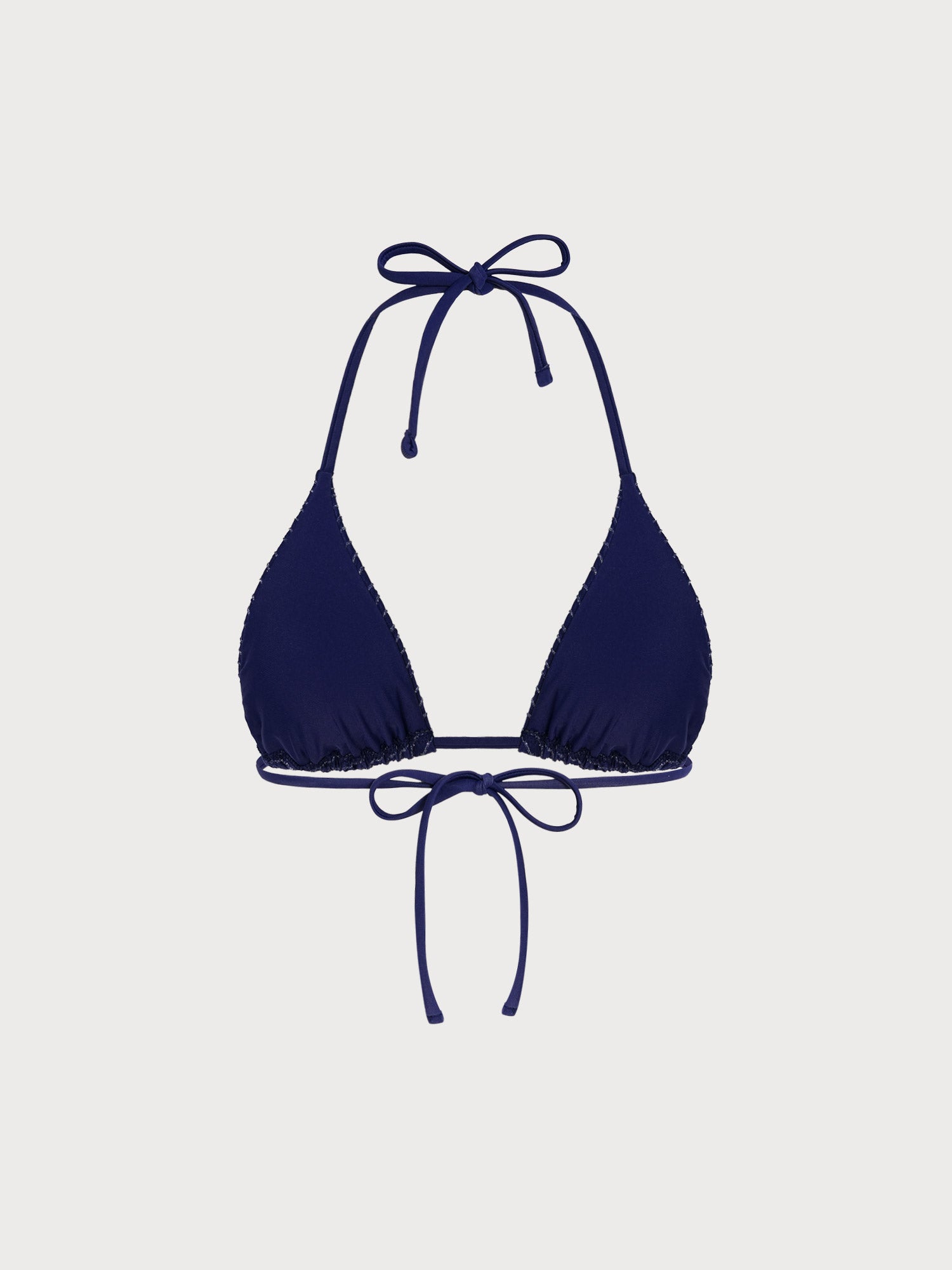 Women Knitted Nylon blended Bikini Tops Sustainable - BERLOOK - 01