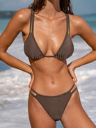 Women Knitted Nylon blended Bikini Tops Sustainable Bikinis - BERLOOK
