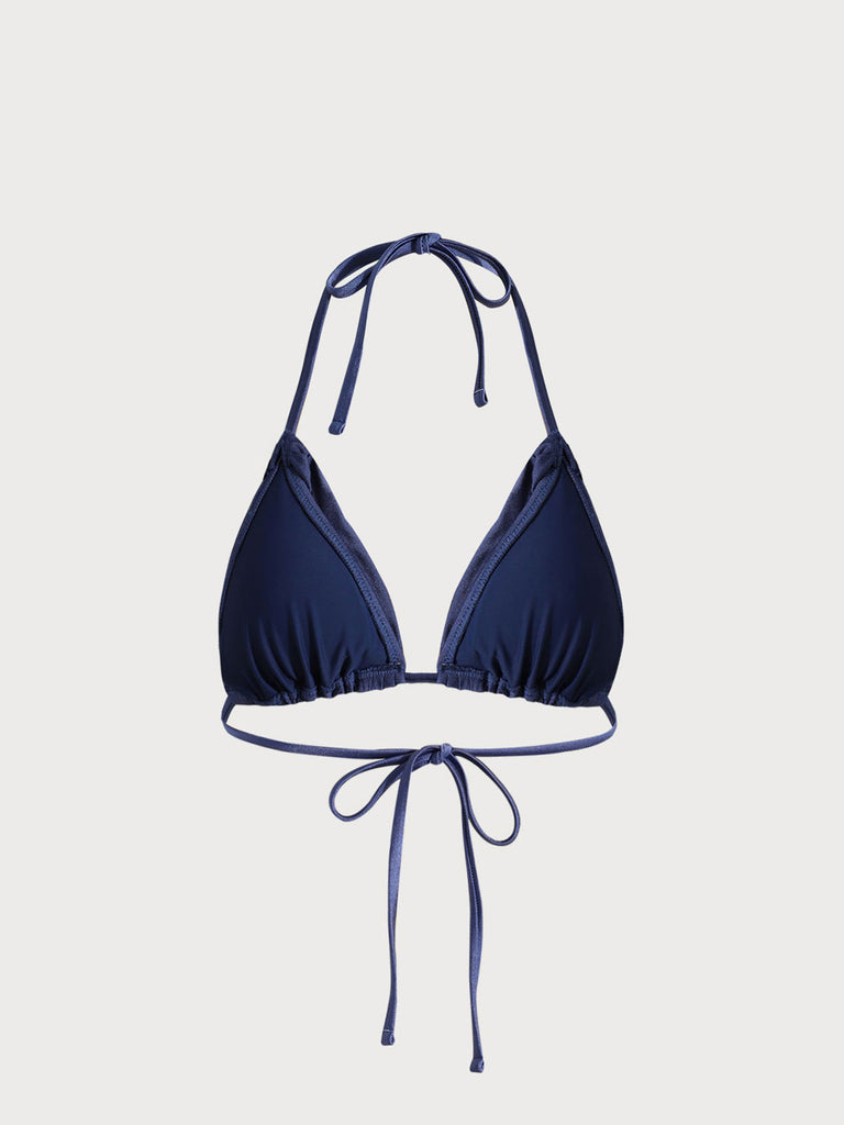 Women Knitted Nylon Blended Bikini Tops Sustainable Bikinis - BERLOOK