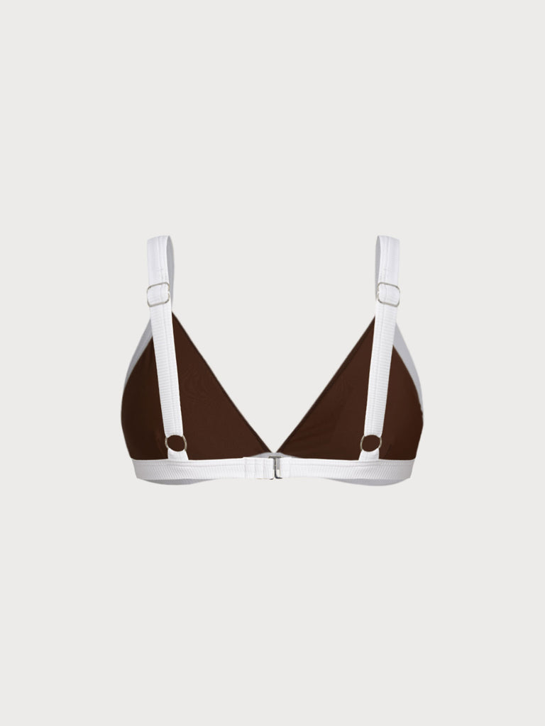 Women Knitted Nylon blended Bikini Tops Sustainable Bikinis - BERLOOK
