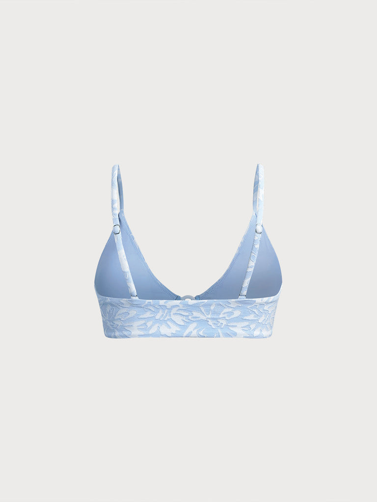 Women Knitted Nylon blended Bikini Tops Sustainable Bikinis - BERLOOK