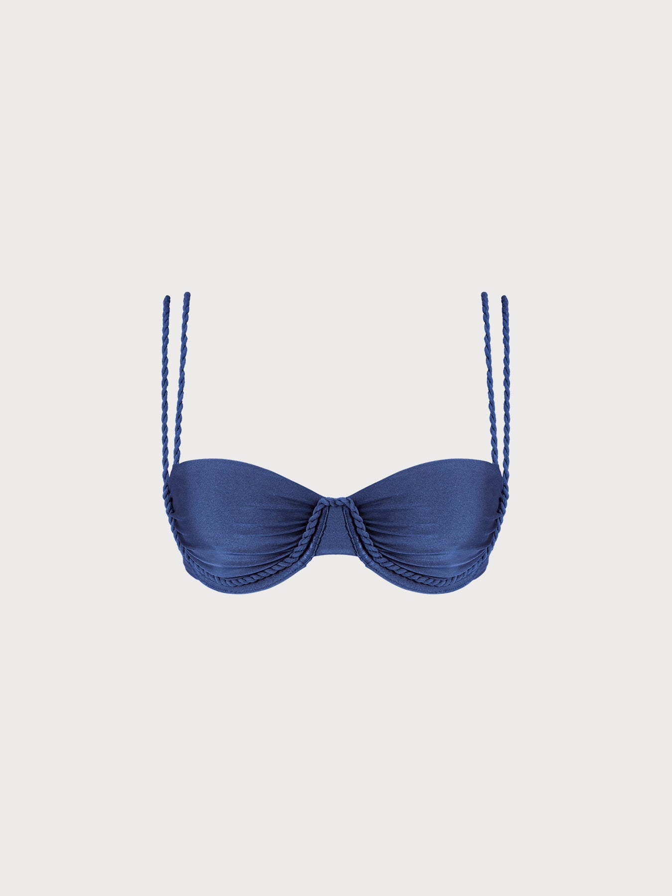 Women Knitted Nylon Blended Bikini Tops Sustainable Bikinis - BERLOOK